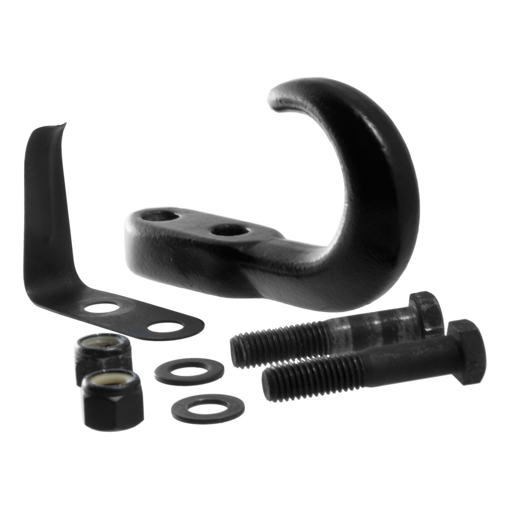 Curt-Tow Hook with Hardware (10,000 lbs., Black)