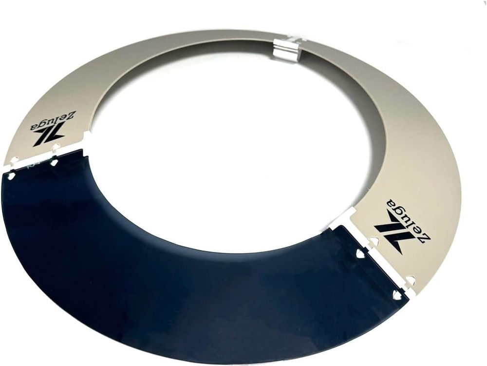 Professional Hard Hat Sun Shade Visor - Reusable and Replaceable Black