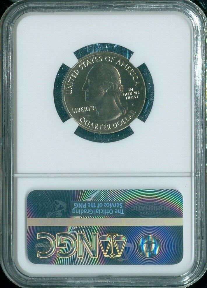 2015-S Blue Ridge Quarter NGC MS67 Quality