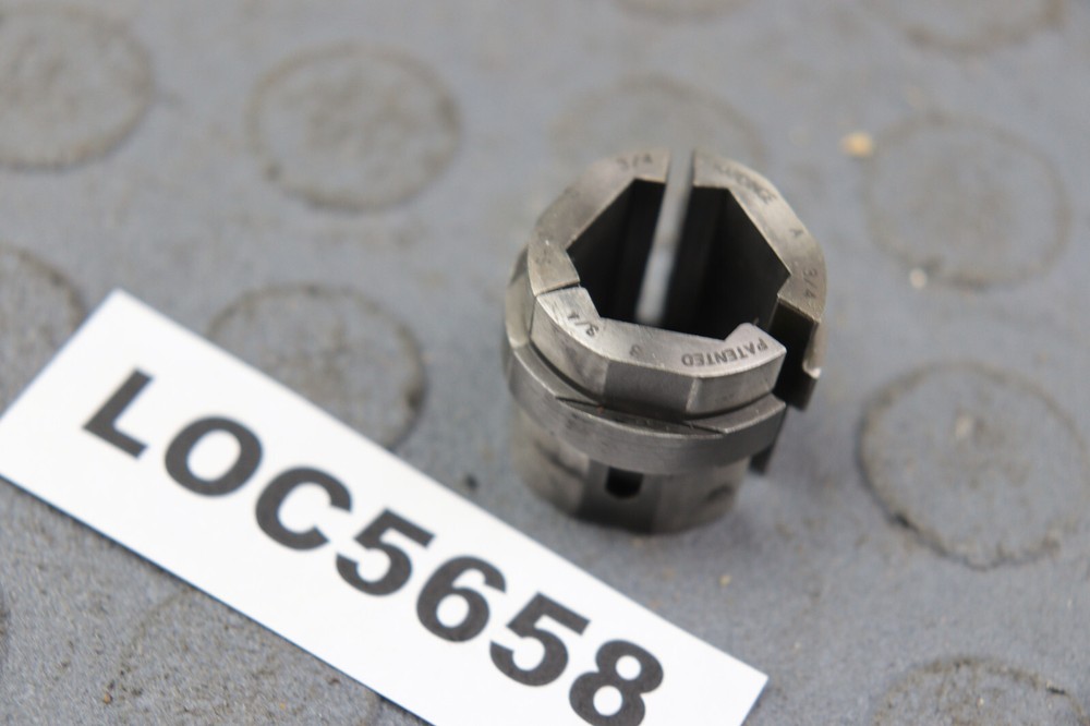 HARDINGE ( 3/4'' ) S-10 HEX COLLET PADS SMOOTH  LOC5658