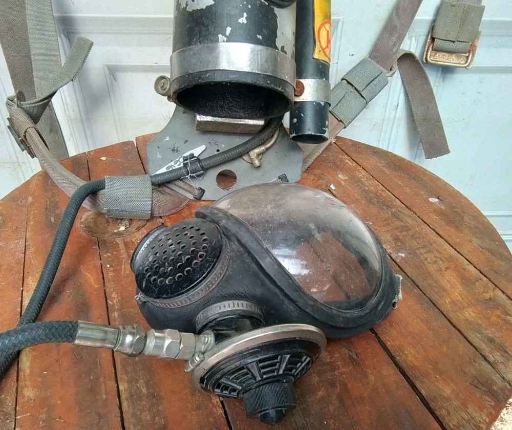 Vintage Firemans Mask