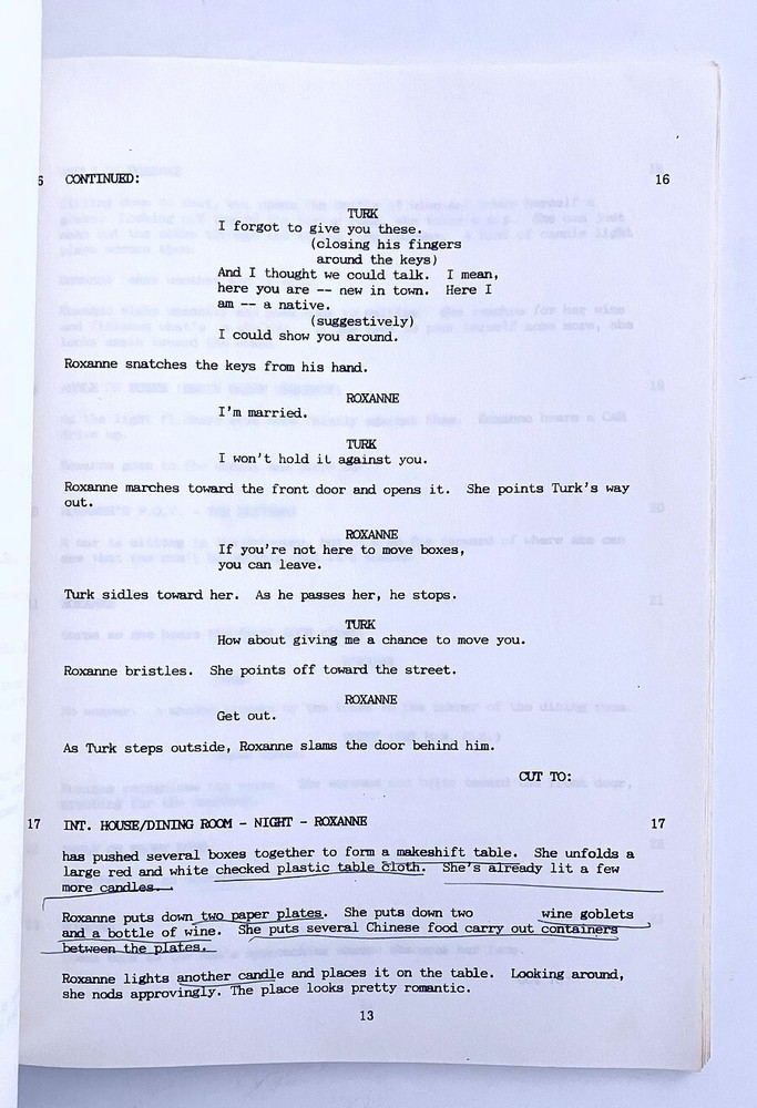 Freddy's Nightmares Orig TV Script "Welcome to Springwood" 1989 Robert Englund