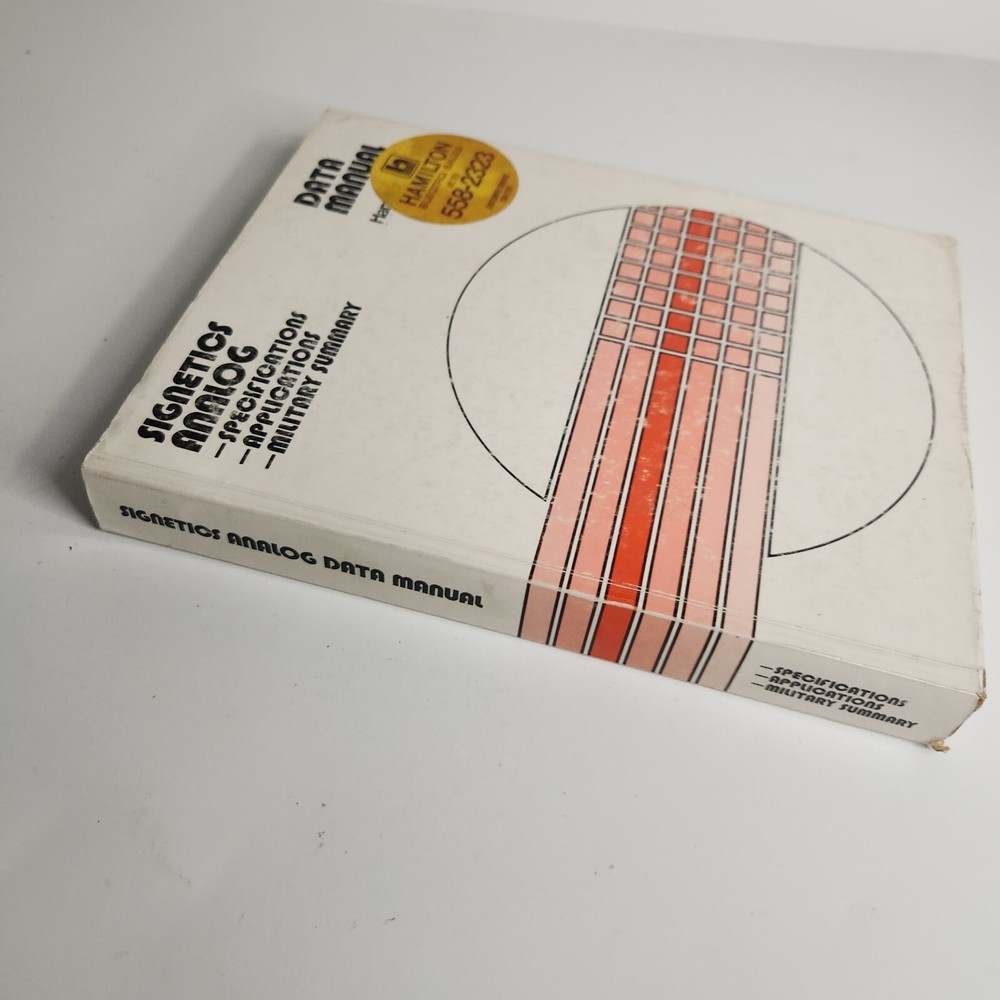 Electronics Manual Catalog Signetics Analog 1977 Data Manual Military Summary