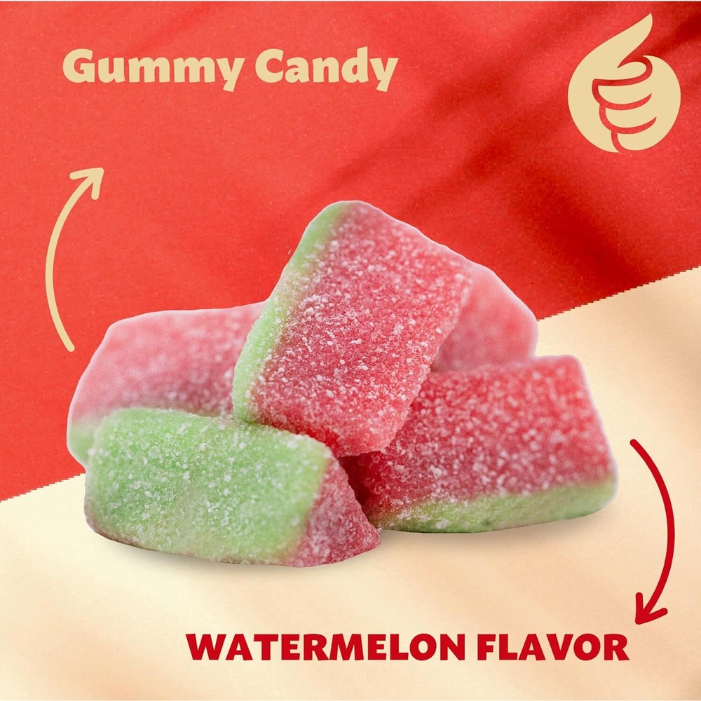 Watermelon Slices Gummy Candy, 32-Ounce Pack