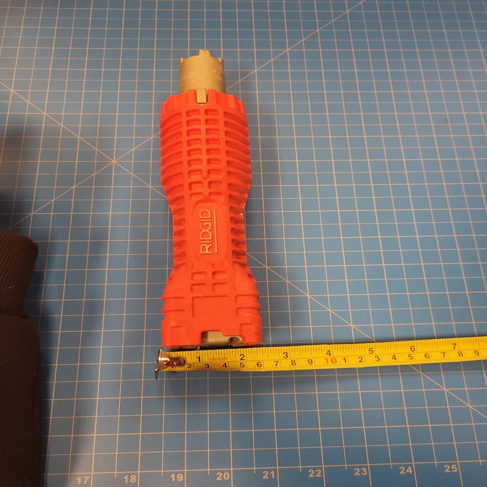Ridgid Spud Wrench Construction Tool Pipe Fitting Iron Worker Plumbing Hand Tool