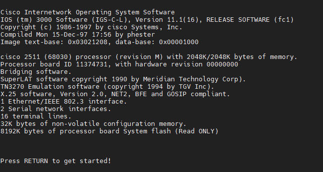 Cisco 2511