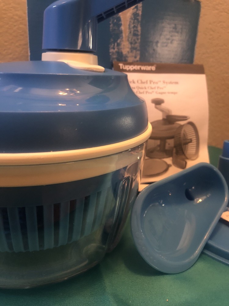 Tupperware Quick Chef Pro System Raindrop color