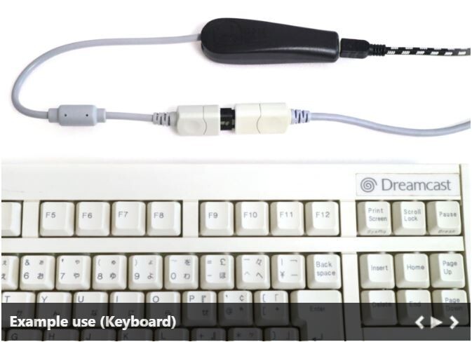 Dreamcast Controller to USB adapter - V2 raphnet