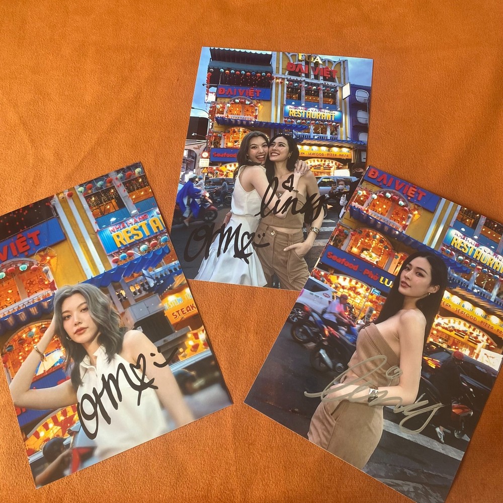 Ling-Orm Lingorm Lingling Orm Autographed Signed Photo Autographs  4*6 2024B