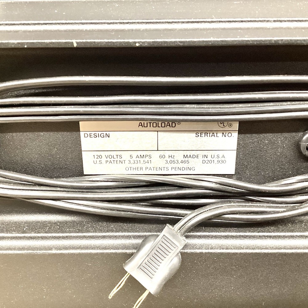 Bell & Howell Autoload Projector 461A Super 8 Untested