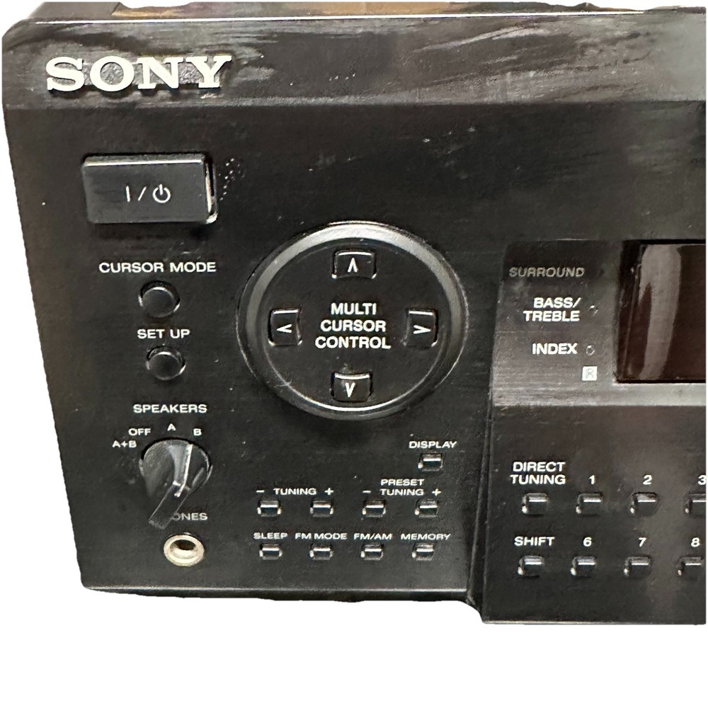 SONY STR-DE525 AUDIO VIDEO CONTROL CENTER DIGITAL PROCESSOR