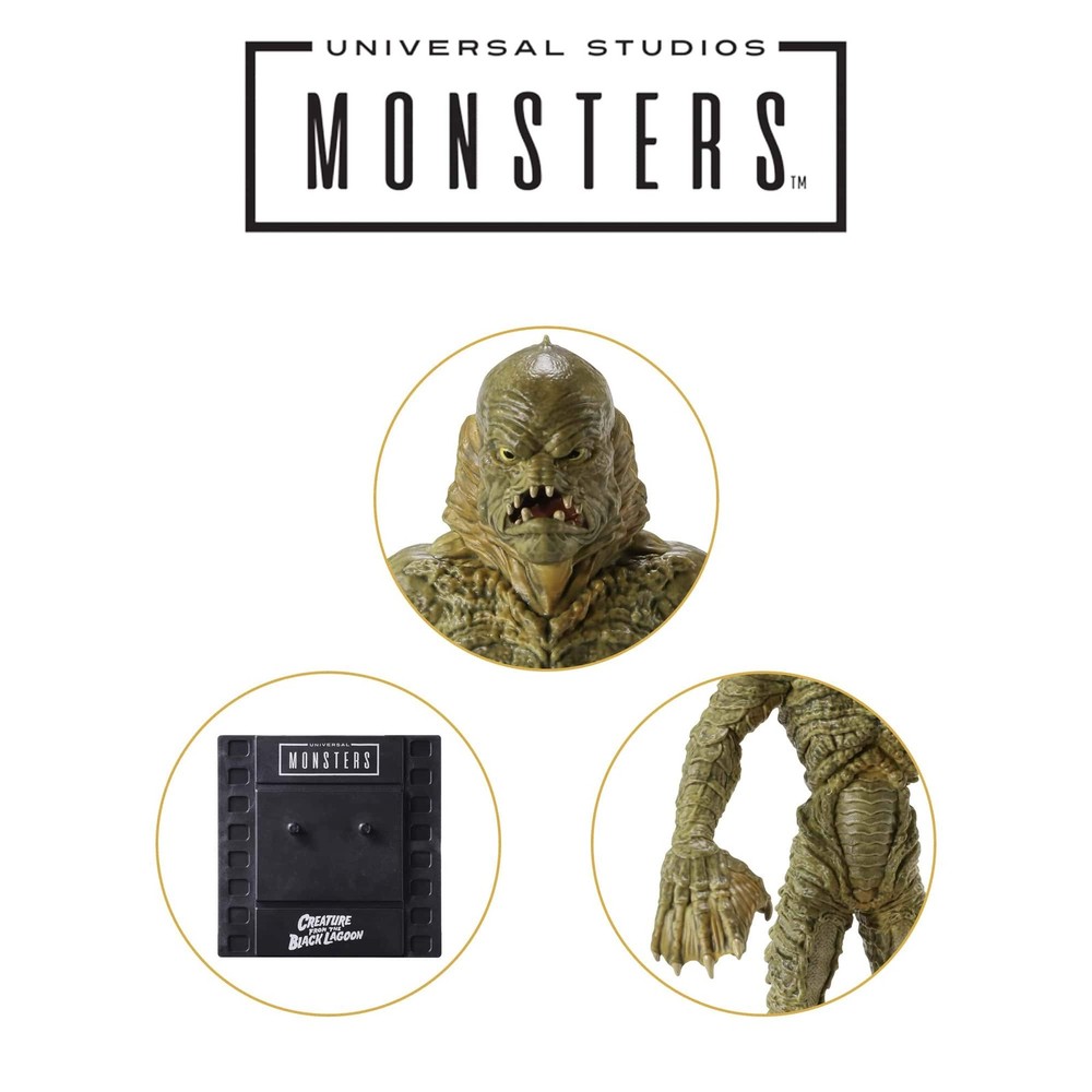 BendyFigs Universal Monsters Creature from The Black 18 centimeters,