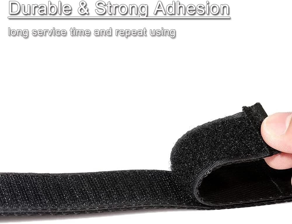 4x Replacement Straps Hoverkart Go Kart For Scooter, Adjustable Hoverboard,Black