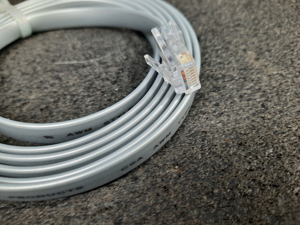 Console Cable RJ45 to DB9 Female Adapter Tested With Netlist