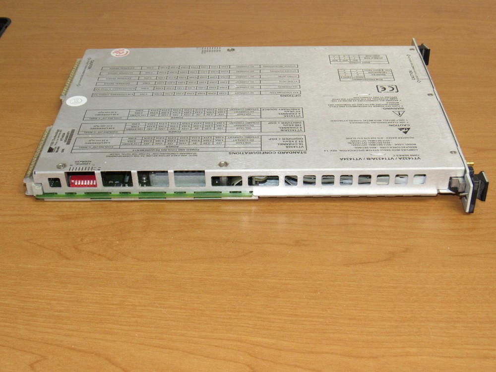 VXI Technology 4-16 Channel 51.2 kSa/s A/D + DSP Module - VT1432A - UNTESTED