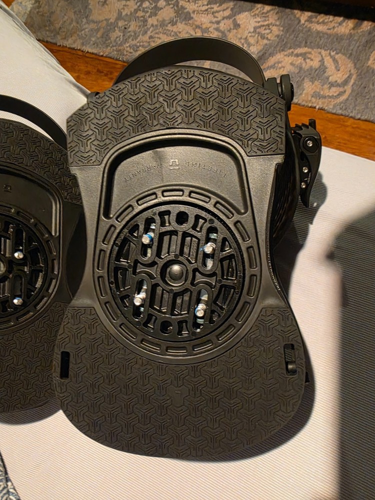Union Atlas Pro Bindings Black/White Size Large