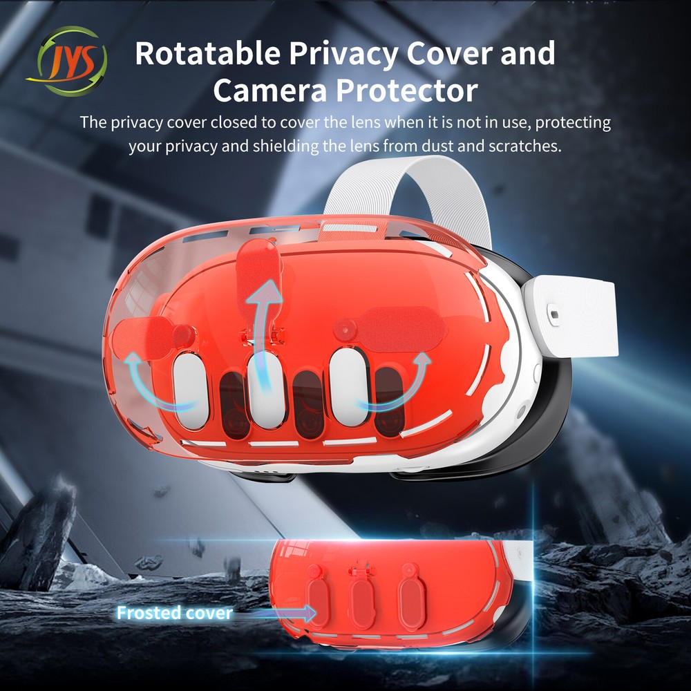 Transparent Protective Shell Cover Camera Lens Protector for Quest 3 Accessories