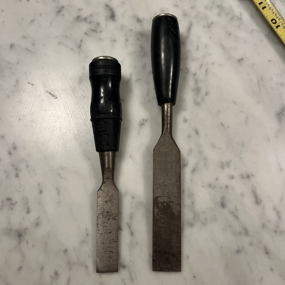Vintage Stanley No. 40 & No. 60 chisels