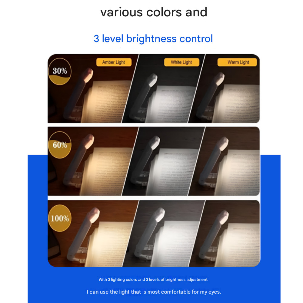 Reading Light Book Light Rechargeable LED