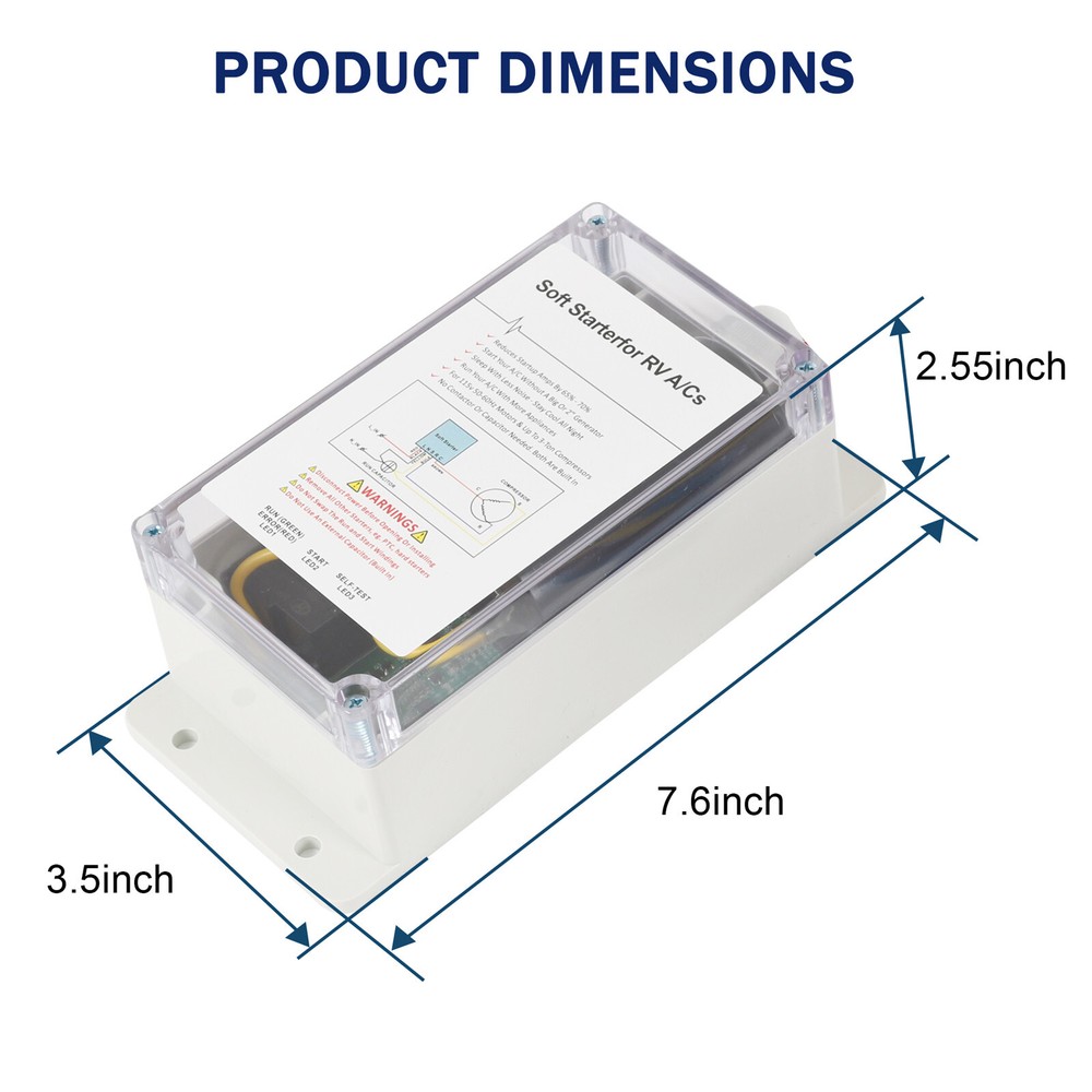 Soft Starter Smart Control Kit Enables Easy Start an A/C & Appliances on RV