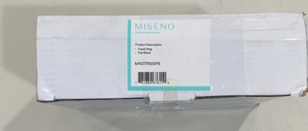 Miseno MNOTR500FB Flat Back Towel Ring