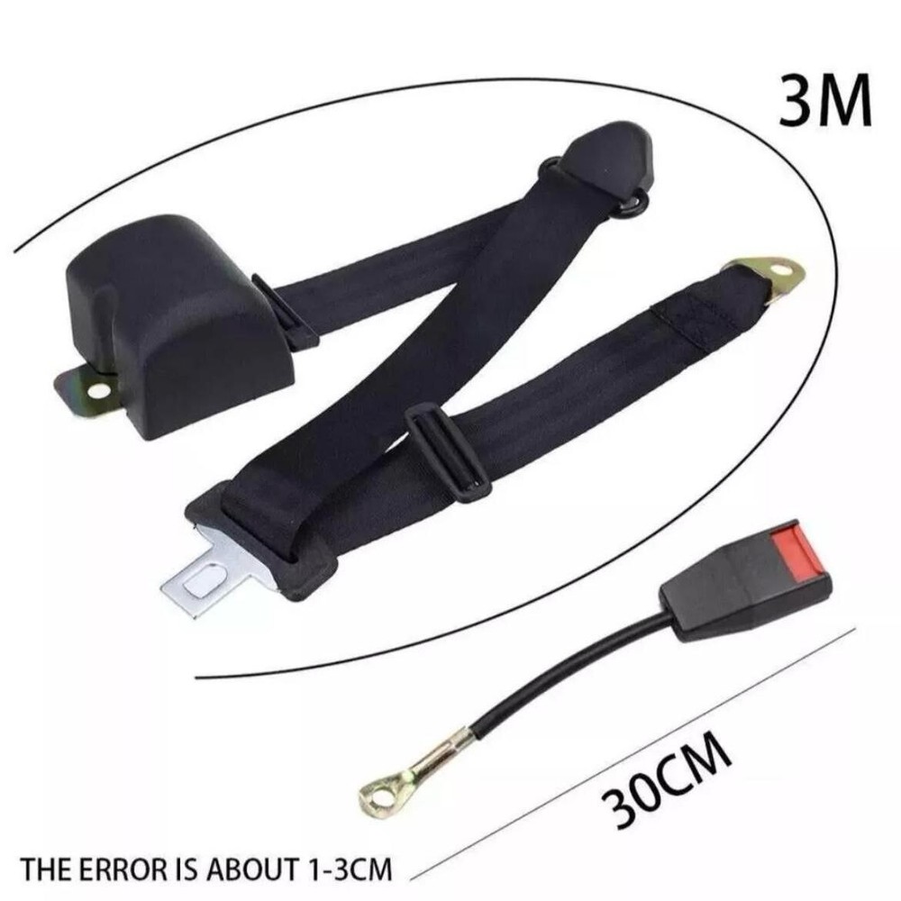 For all Ram 2 Seat Belt Pack Easy Install Safe Best Quality