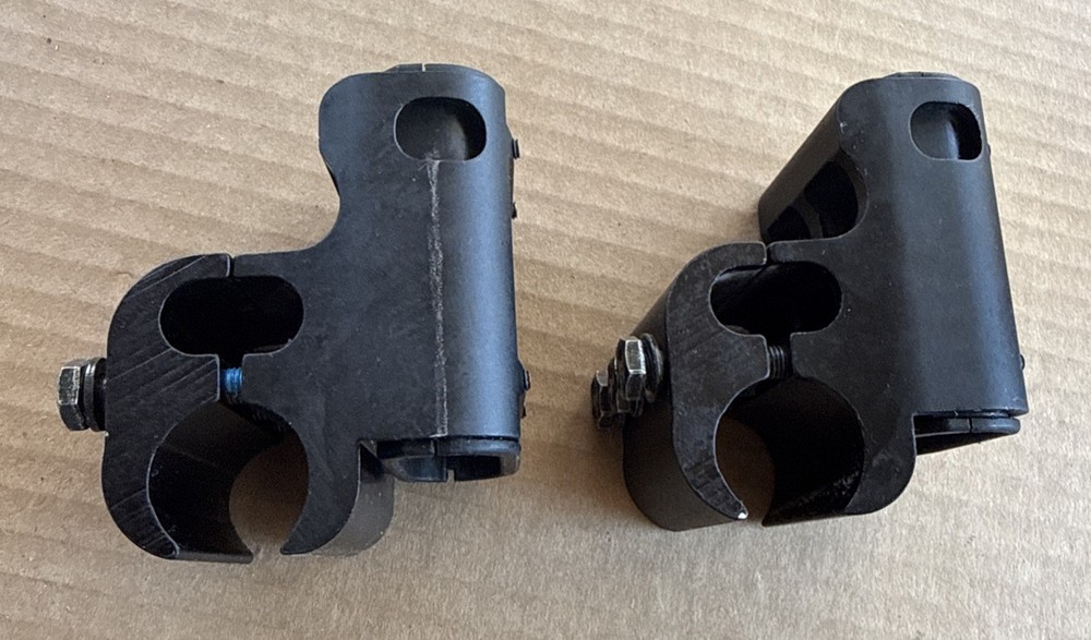 Single Post Armrest Brackets Mounts for Quickie IRIS