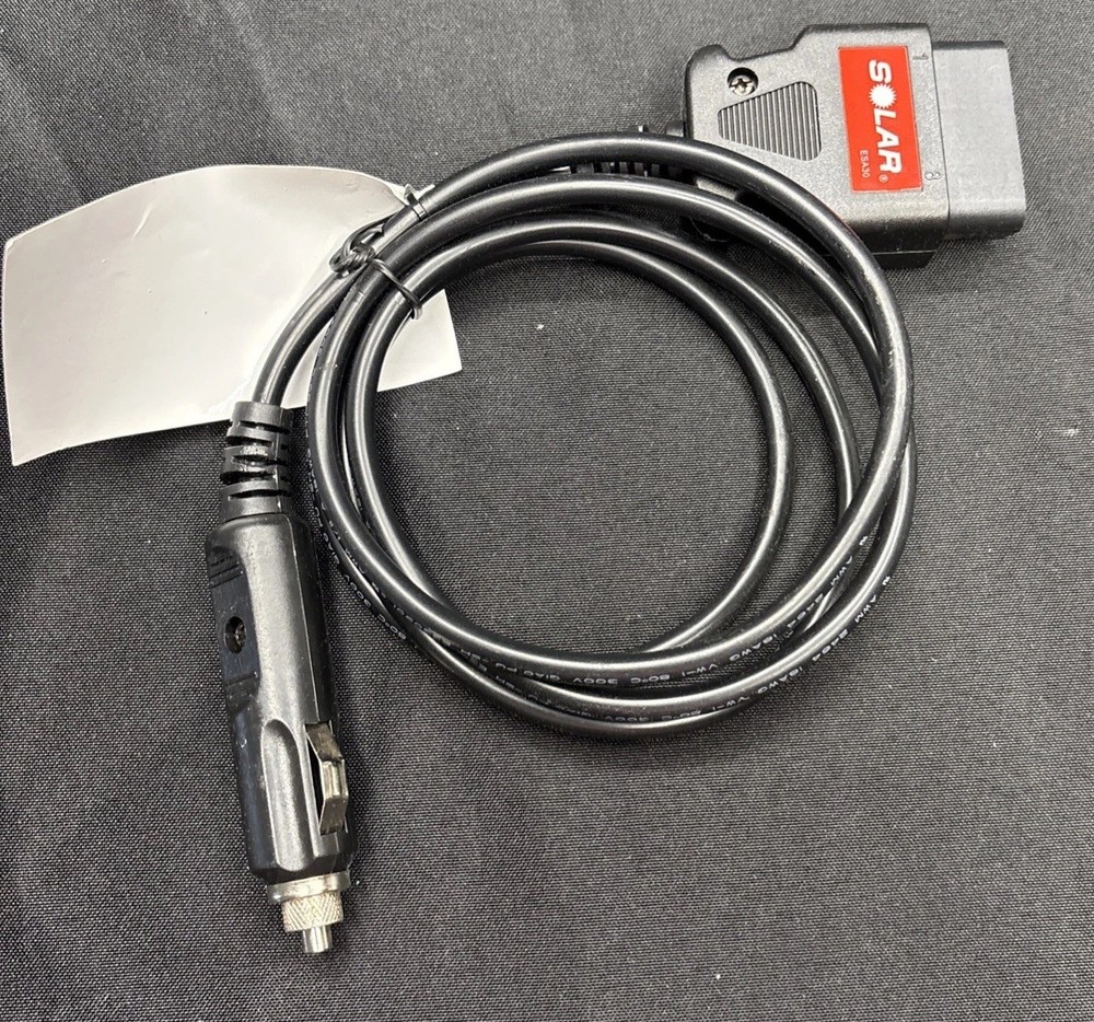 Solar ESA30 - Vehicle Memory Saver OBDII Connector - Save Computer Data Module
