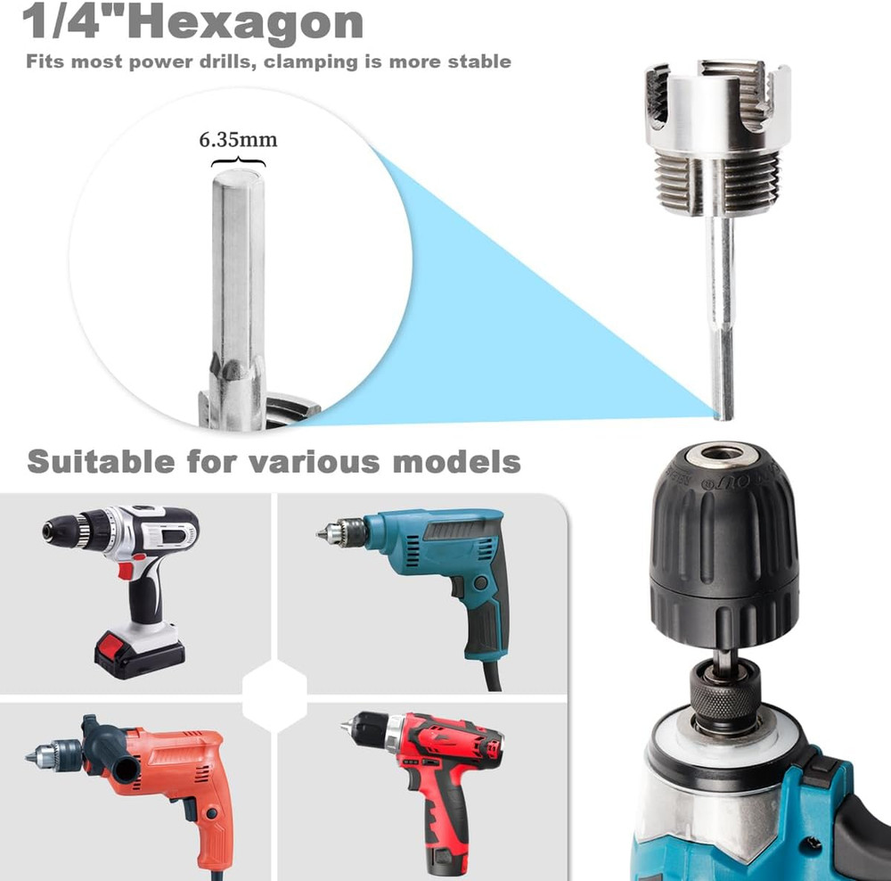 3Pcs Pipe Thread Cutting Tool, Integrated Internal & External Pipe Threading Too