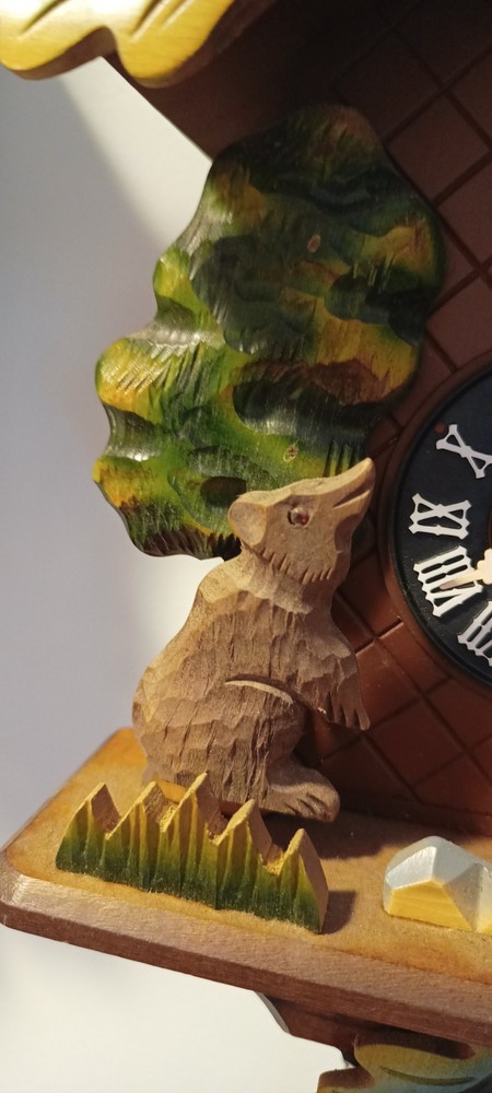 Vintage Black Forest Cuckoo Clock Germany