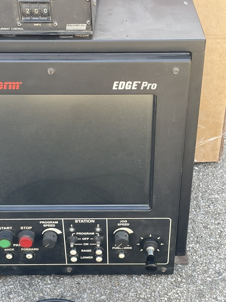 Hypertherm Edge Pro Shape Cutting System CNC 090046 & Remote Current Controls