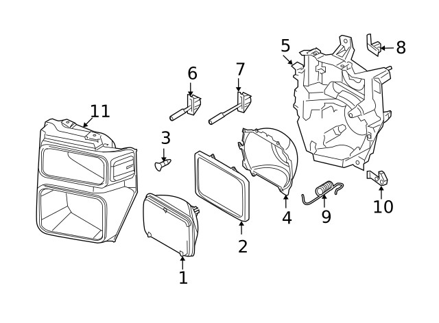 Genuine Mount Panel Clip W710793-S439