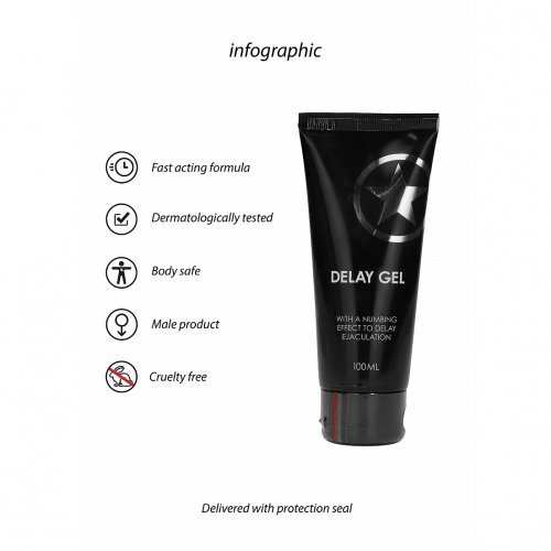 Ouch! Delay Gel - 3oz