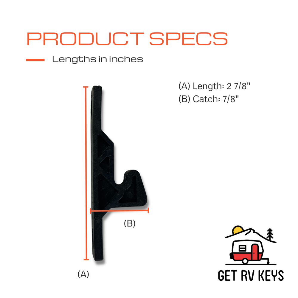 1 Grabber Catch 10 LB Cabinet Push to Close Latch RV Boat Hardware SALE