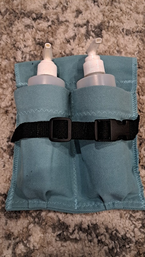 New Handmade Double Massage Holster W/ Pump bottles