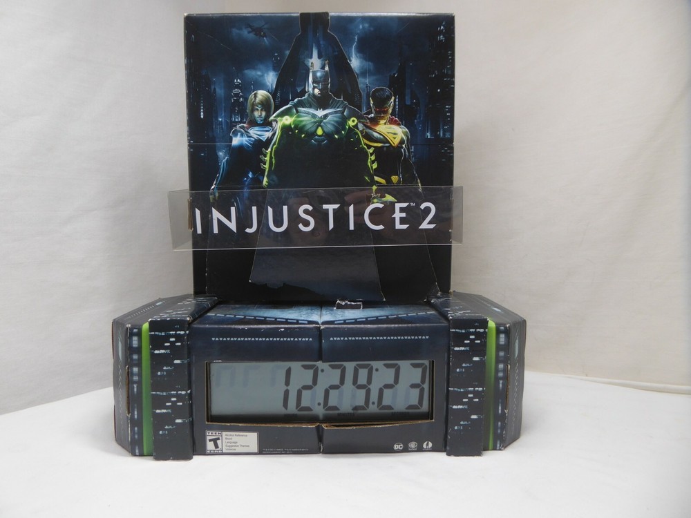 DC Injustice 2 Countdown Timer Store Display clock