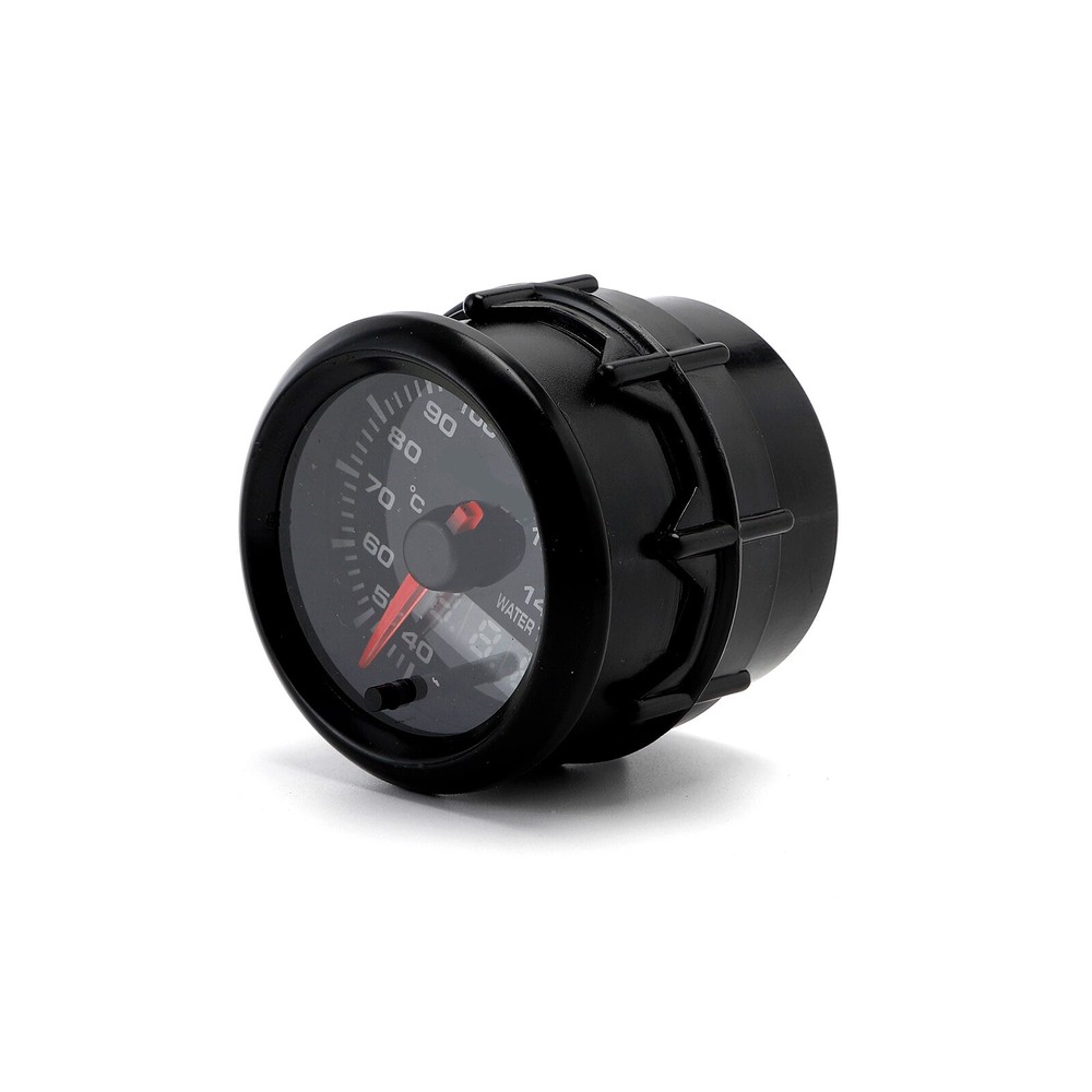 2" 52mm Digital & Pointer 7 Color LED Oil Temp Gaue Oil Temperature Meter+Sensor
