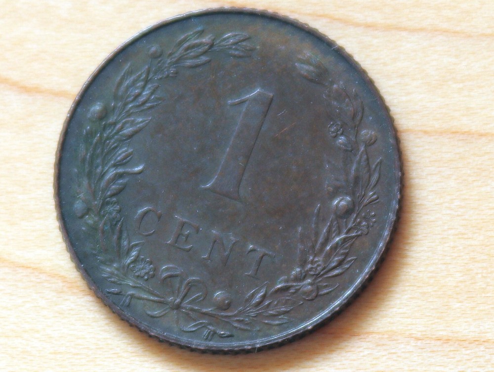 1904 Netherlands 1 Cent