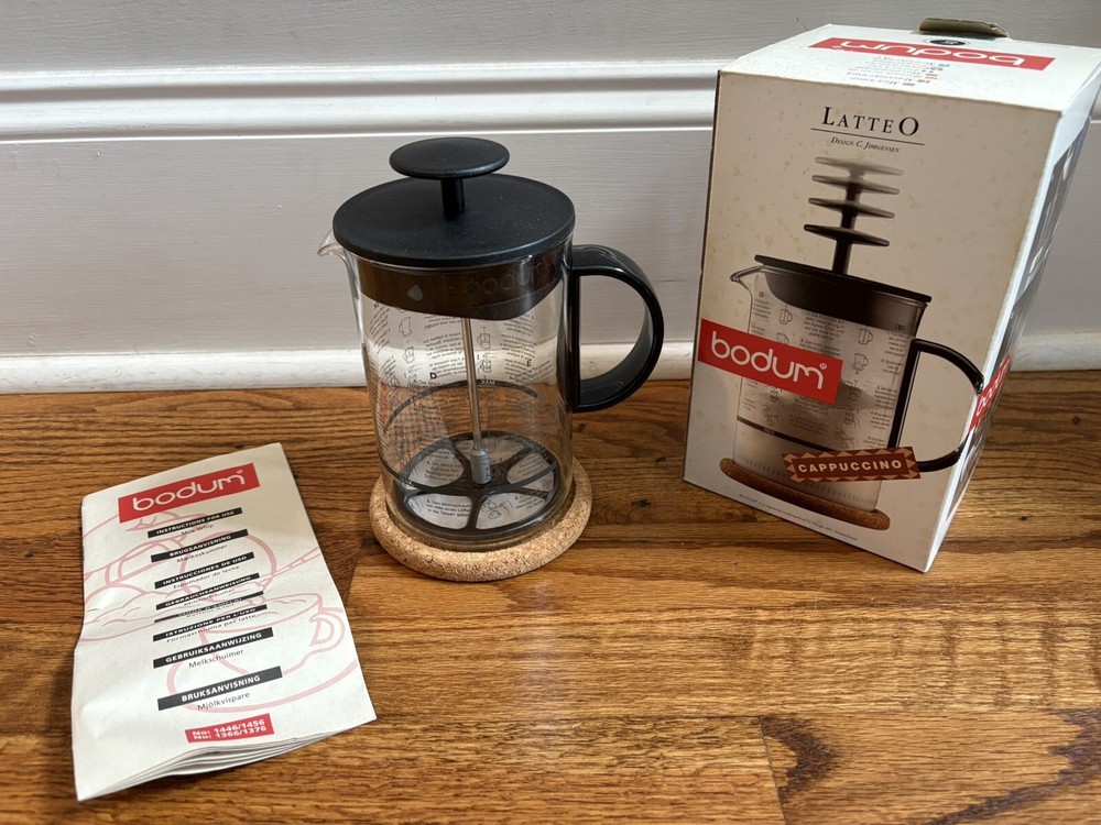Bodum Cappuccino Carafe & Cork Coaster