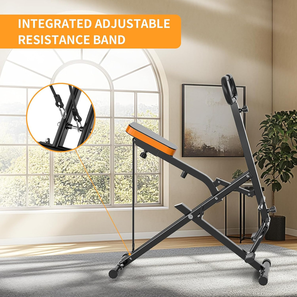 Squat Assist Trainer, Foldable Exercise Trainer with 265LBS Loading Capacity, Sq