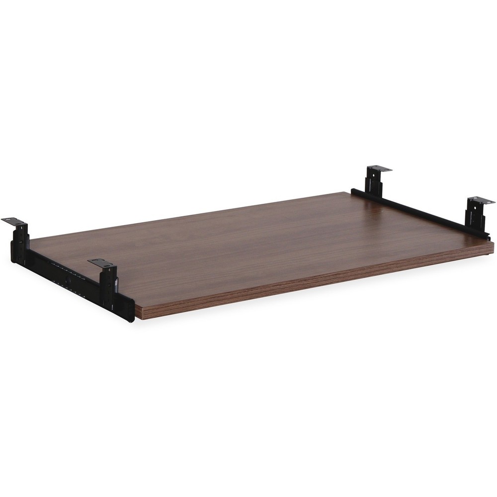 Lorell Essential Series Walnut Laminate Keyboard Tray - Walnut (llr-69992)