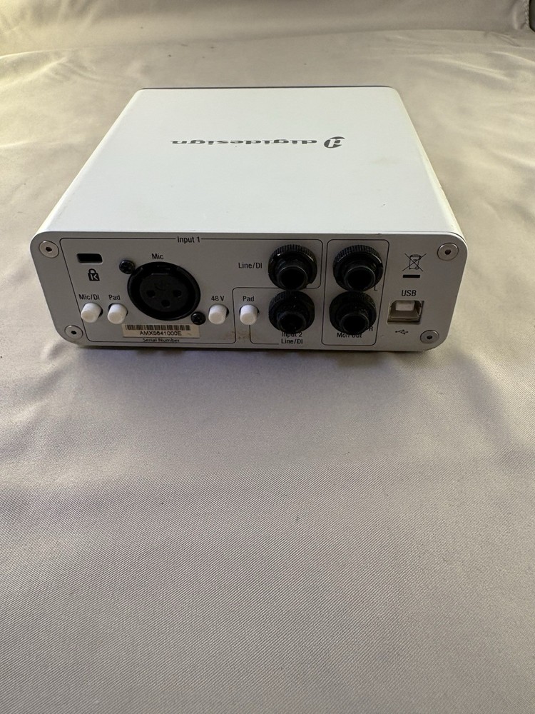 Digidesign Mbox 2 Mini USB Audio/MIDI Interface Digital HDD Recording