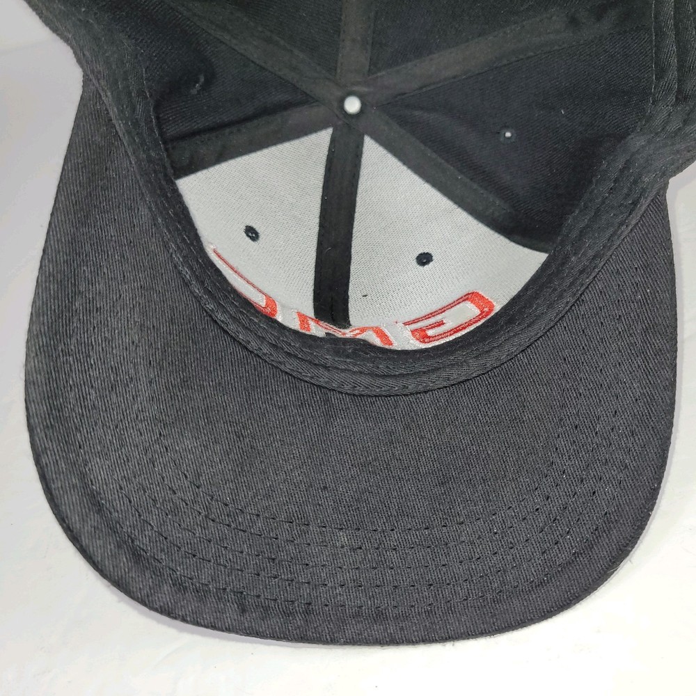 GMC Black Hat Cap Snap Back