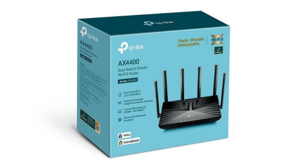 TP-Link AX4400 Mesh Dual Band 6-Stream Router