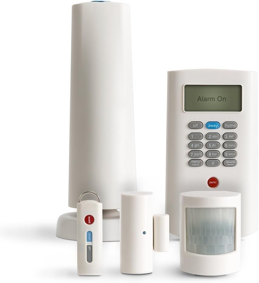 SimpliSafe Home Security System 5 PC Extra Original White New