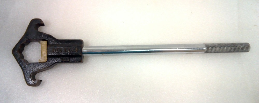 Red Head 105 Fire Department  Hydrant Spanner Wrench USED