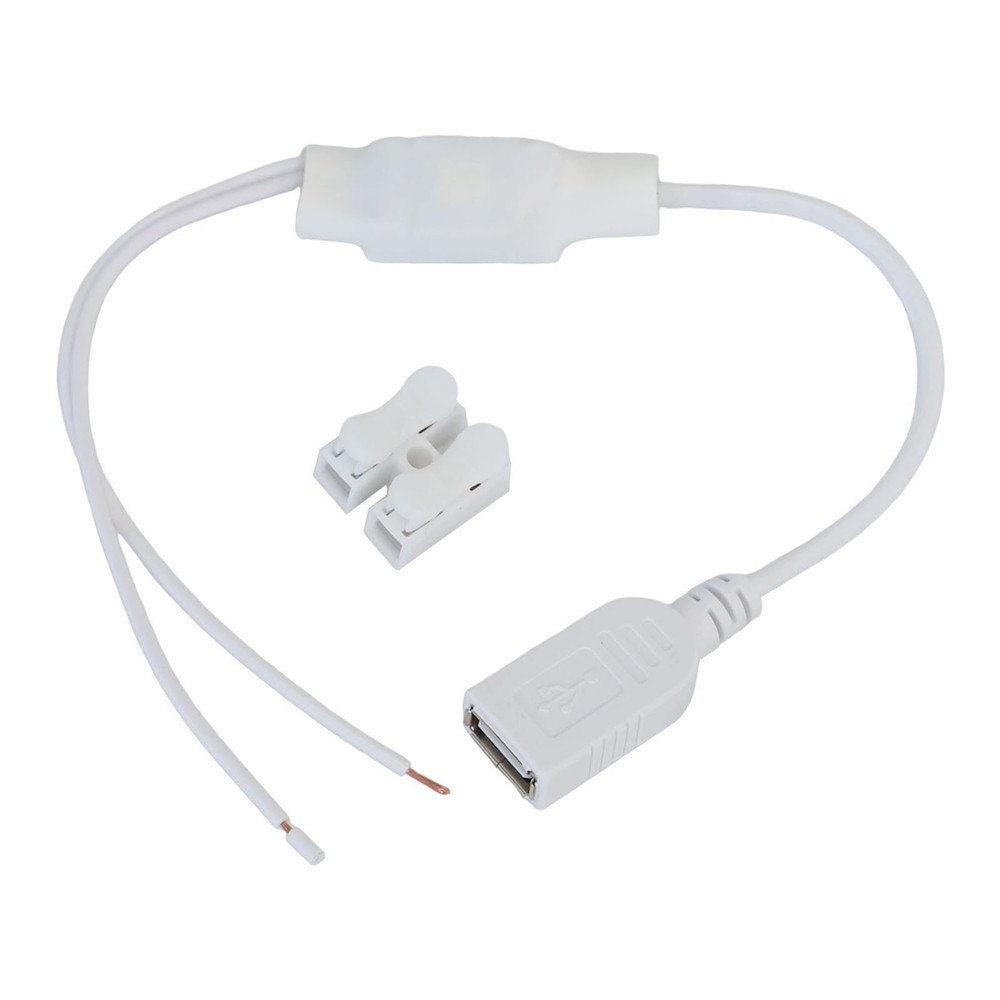 Sleek Design USB Connector Converting AC Voltage into Useful DC Energy