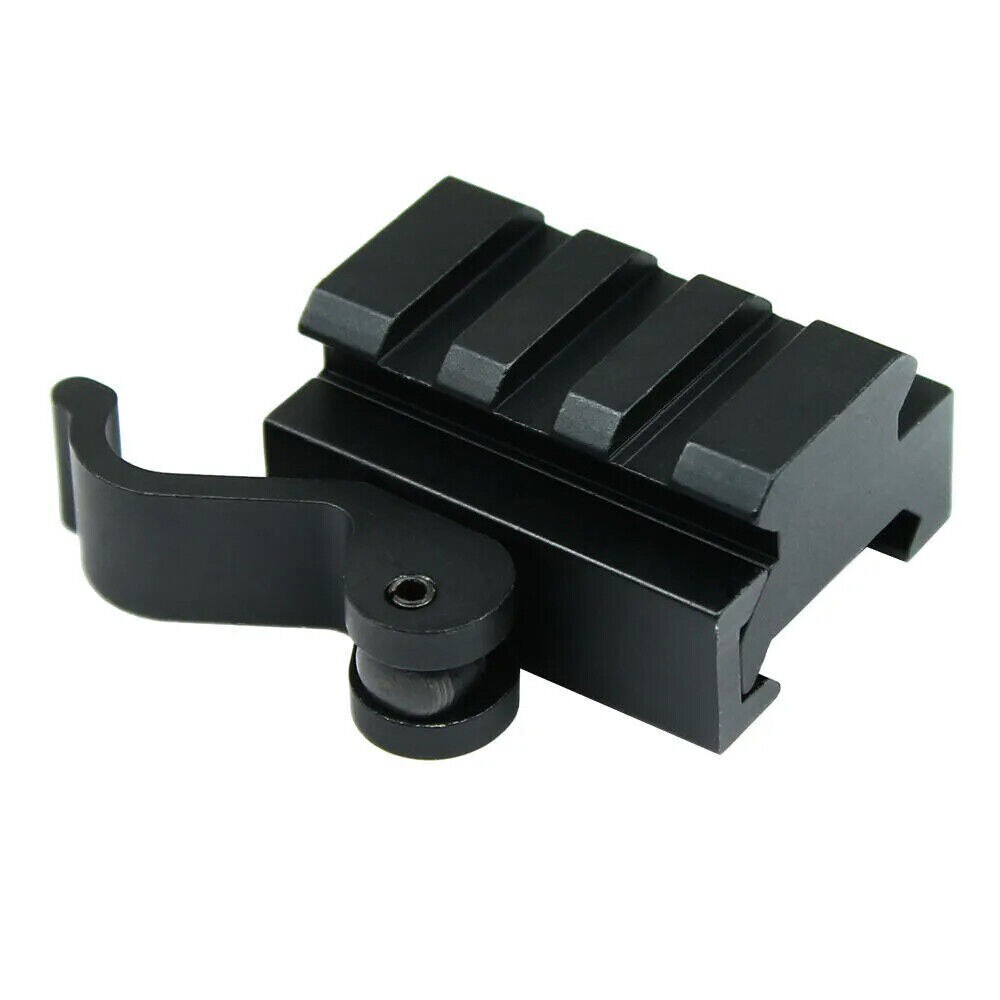 Quick Release 3 Slots Riser Rail Mount / 1x40 Red Green Dot Sight Optics Scope