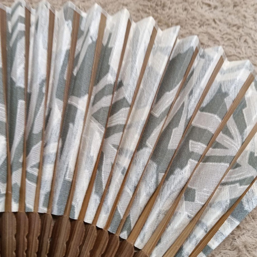 Folding Sensu Fan cloth modern style
