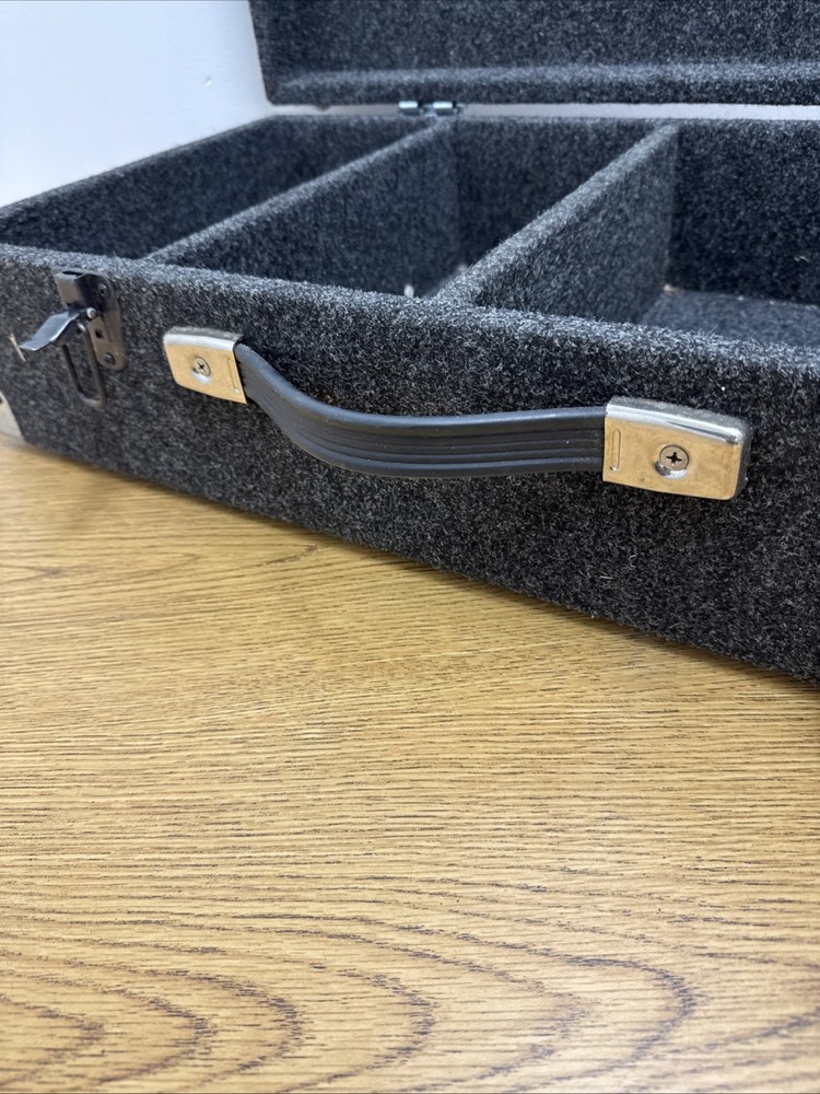 Carpeted CD Case with Surface Mount Hardware for 150 CDs or DVDs